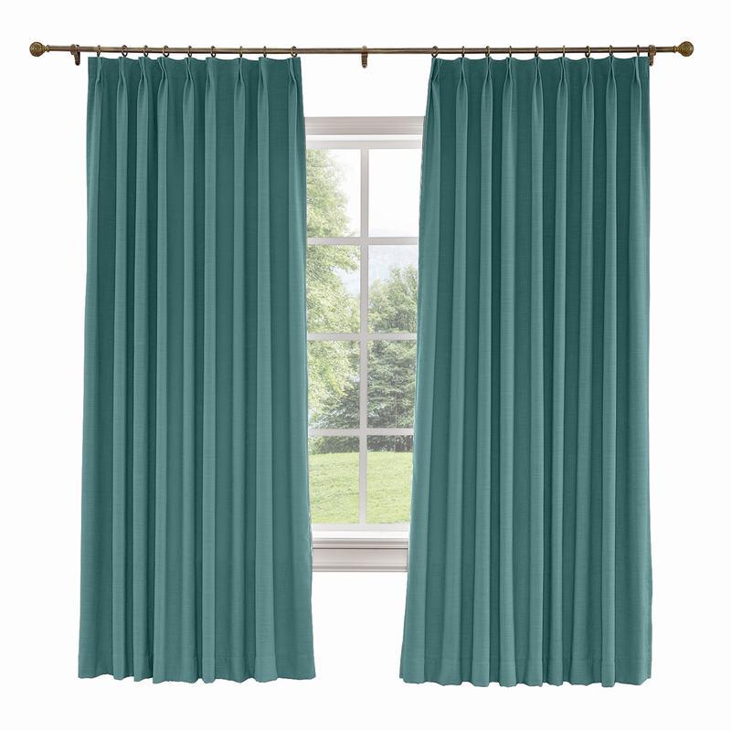 LIZ Polyester Linen Curtain Drapery Custom