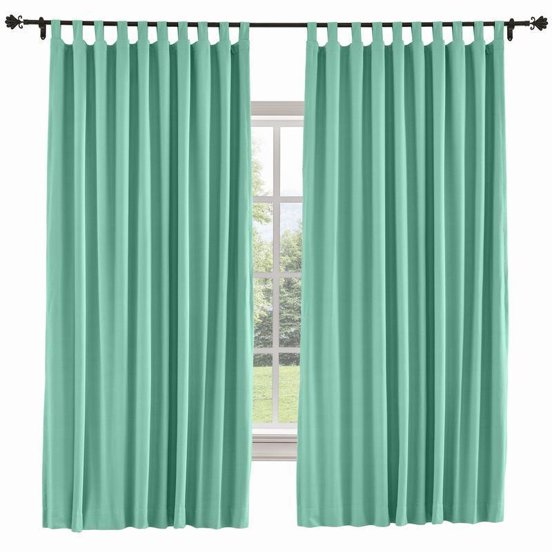 CAPRI Cotton Linen Polyester Curtain Drapery Custom