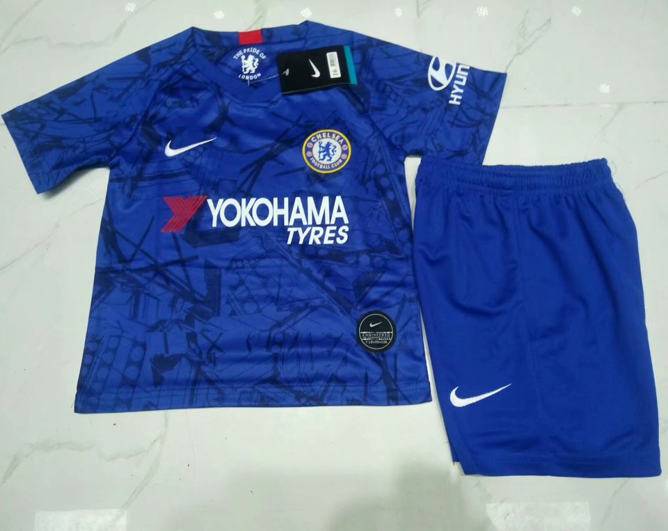 2019/20 Chelsea Home Blue Kids Soccer Jersey