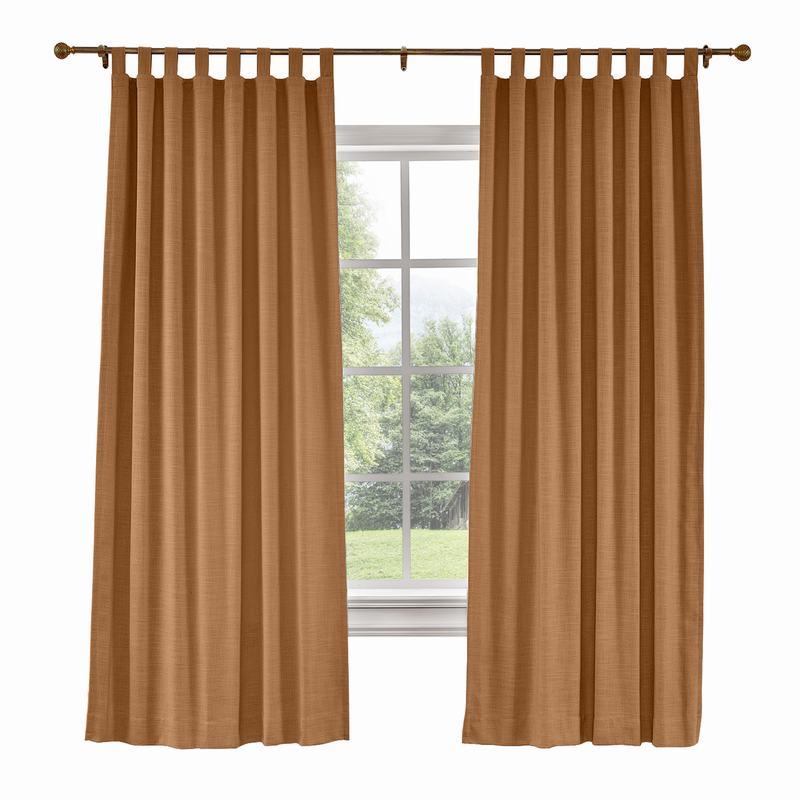 LIZ Polyester Linen Curtain Drapery Custom