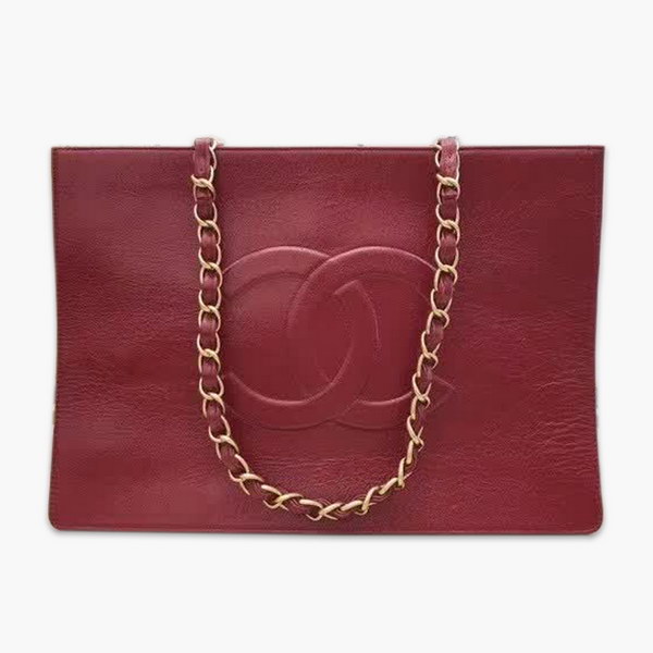 【原版皮】香奈儿/Chanel 大Logo全皮购物包，实用型设计理念，进口小牛皮，大容量，日常上班A4文件妥妥的，大小正好款式也不挑服装 ，休闲，裙装都可轻松驾驭，款号： AS1943