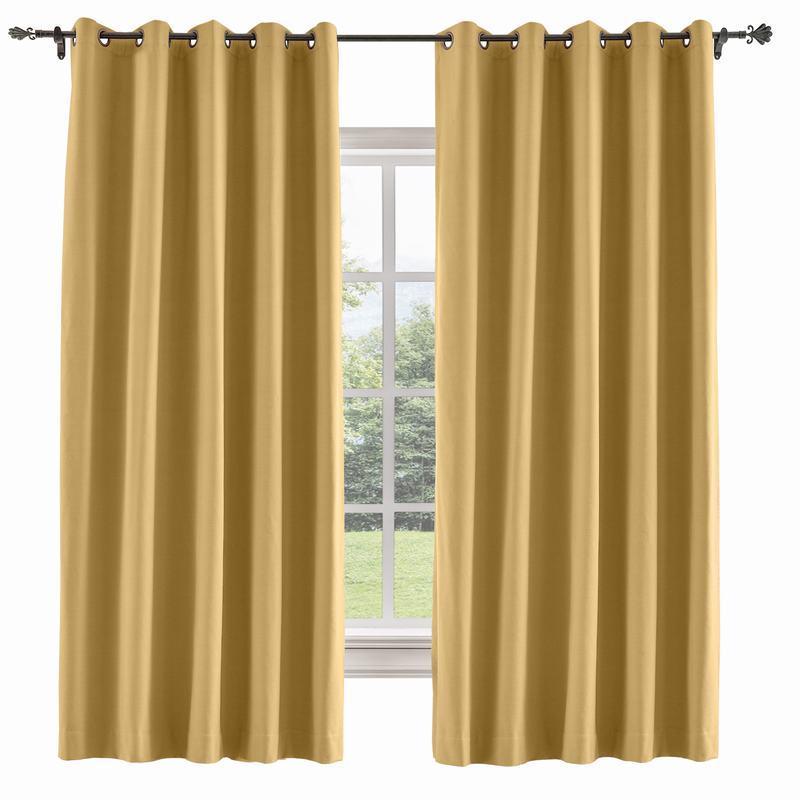 CAPRI Cotton Linen Polyester Curtain Drapery Custom