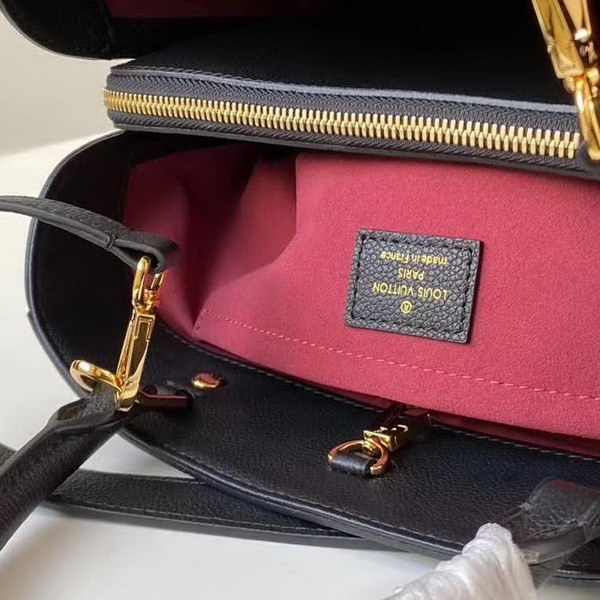 【原版皮】路易威登/LV Montaigne 手袋，将Monogram图案先印染后压印于粒面皮革，与挺括线条相辅相成，有立体感的造型与精巧的内部设计，款号：M41048