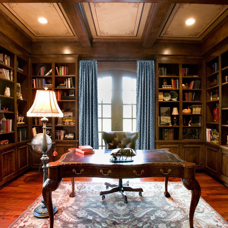 Rod Pocket Dust Proof Rhomboid Jacquard Curtain Two-Toned Damask Diamond with Blackout Lined NINA